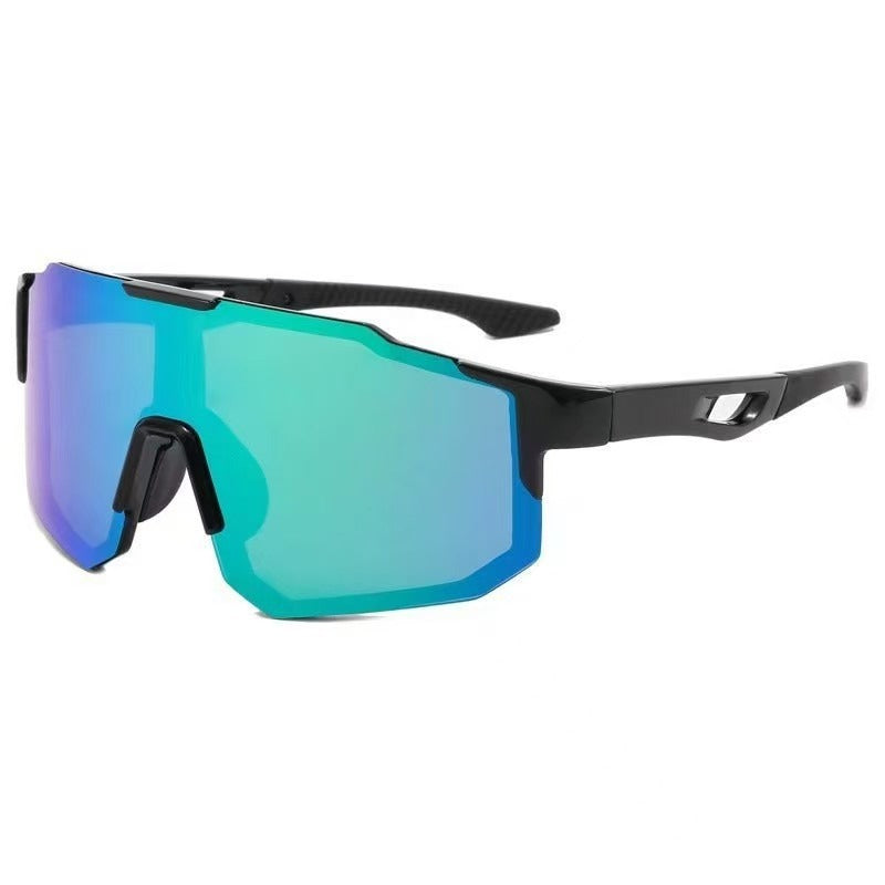 Unisex nan sporty bicycle sunglasses with a one-piece visor, UV protection and non-slip nose pads Kalsten