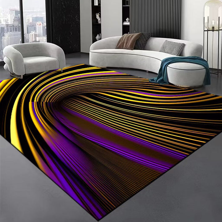 Modern Optical Illusion Area Rug Kalsten