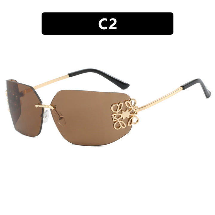 Ladies extravagantly designed sunglasses with elegant embellishments Kalsten