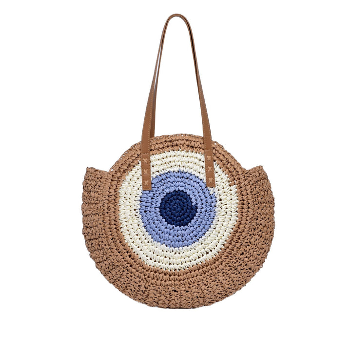 Handmade Round Rattan Bag Kalsten