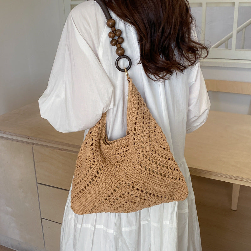 Handmade chunky knit bag Kalsten