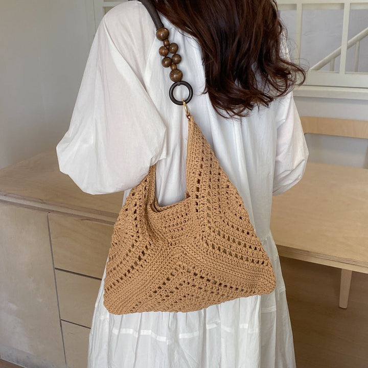 Handmade chunky knit bag Kalsten