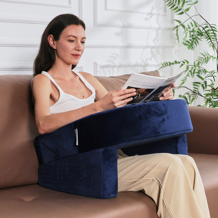 Ladies Ergonomic Reading Pillow with Side Support Kalsten