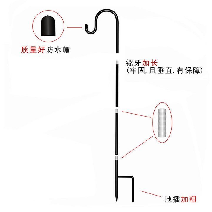 Weatherproof garden umbrella Kalsten