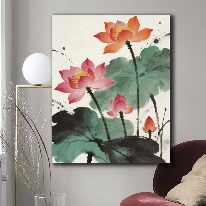 Elegant Floral Canvas Artwork Kalsten