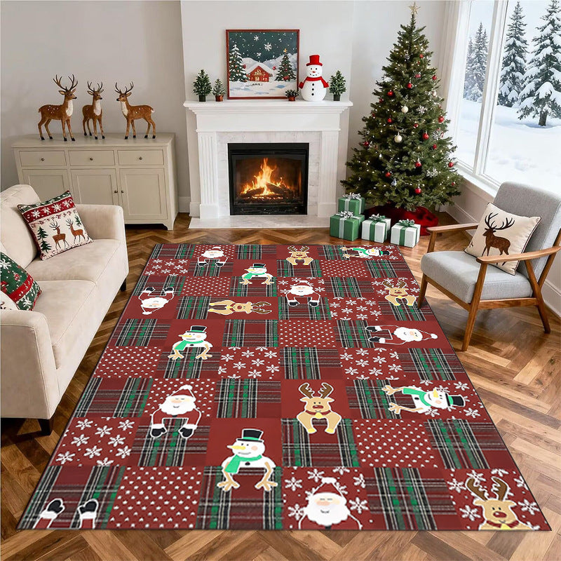 Christmas-Themed Decorative Area Rug Acalora