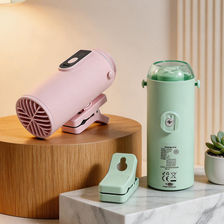 Ladies Portable Mini Hydration Fan with Water Mist Kalsten