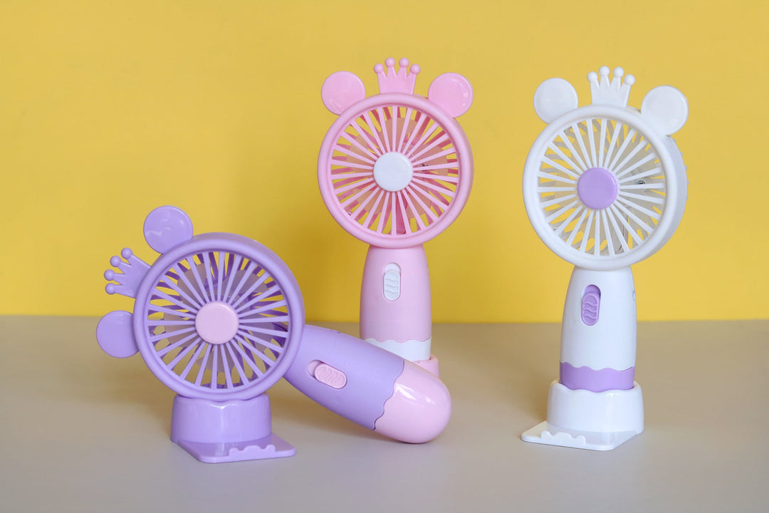 Unisex portable hand fan in playful animal design Kalsten