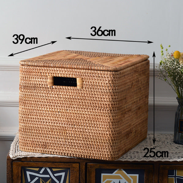 Storage box made of woven material Acalora