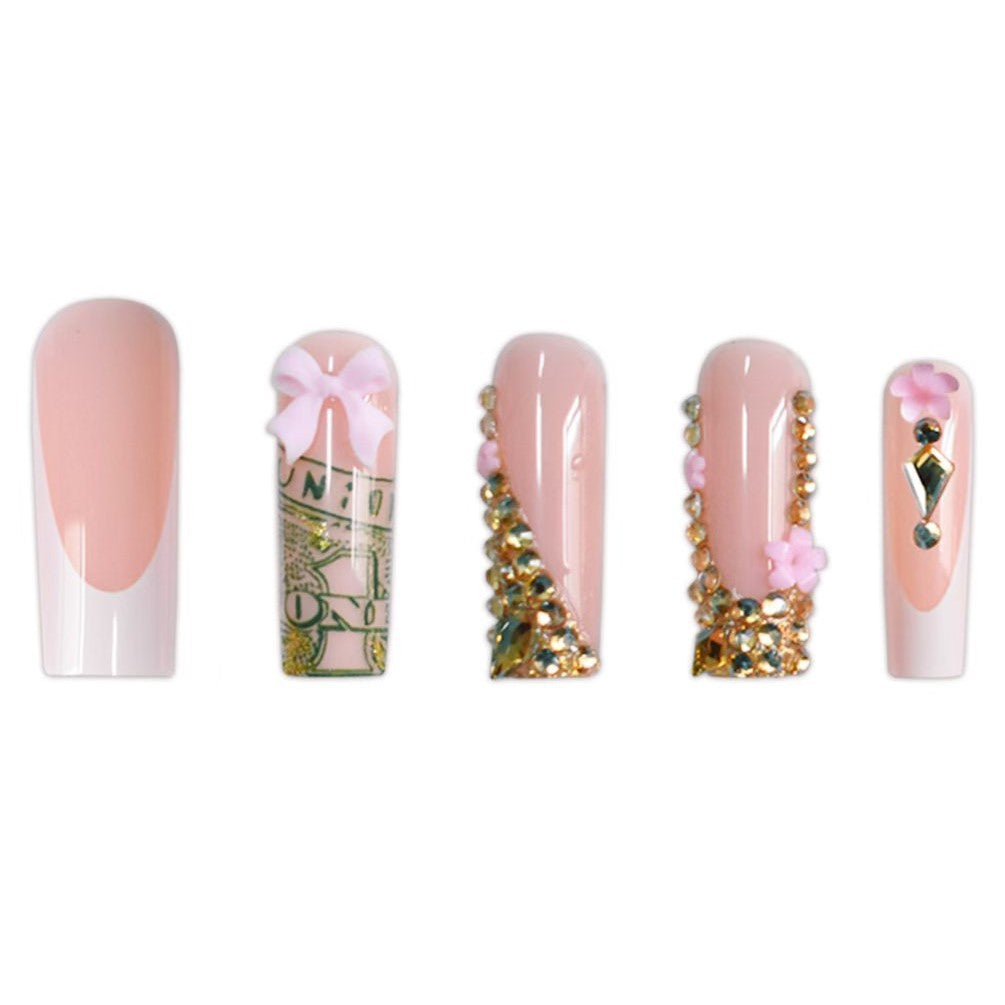 Decorative Acrylic Press-On Nails Acalora