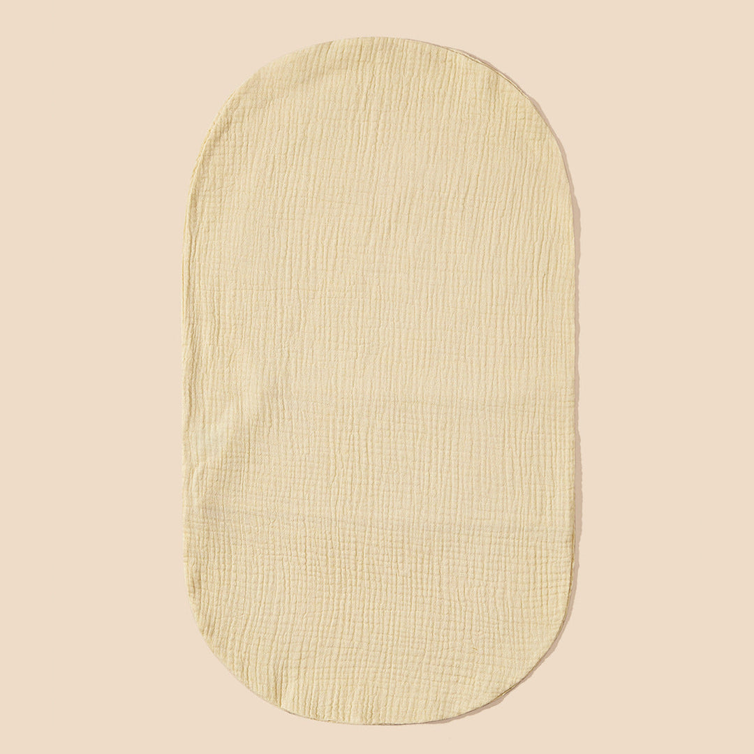 Cotton Muslin Crib Mattress Protector kalsten