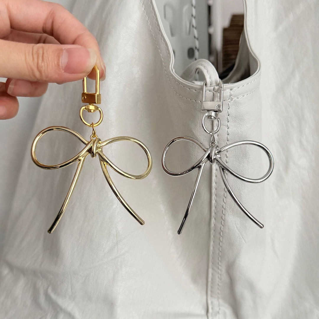Elegant Bow-Shaped Keychain Kalsten