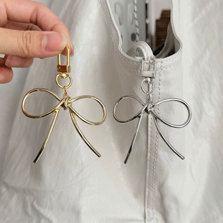 Elegant Bow-Shaped Keychain Kalsten