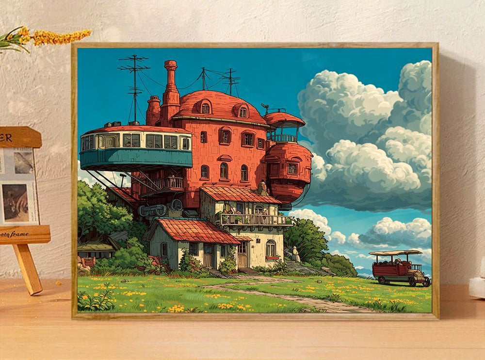 Whimsical Fantasy Illustration Canvas Art Kalsten