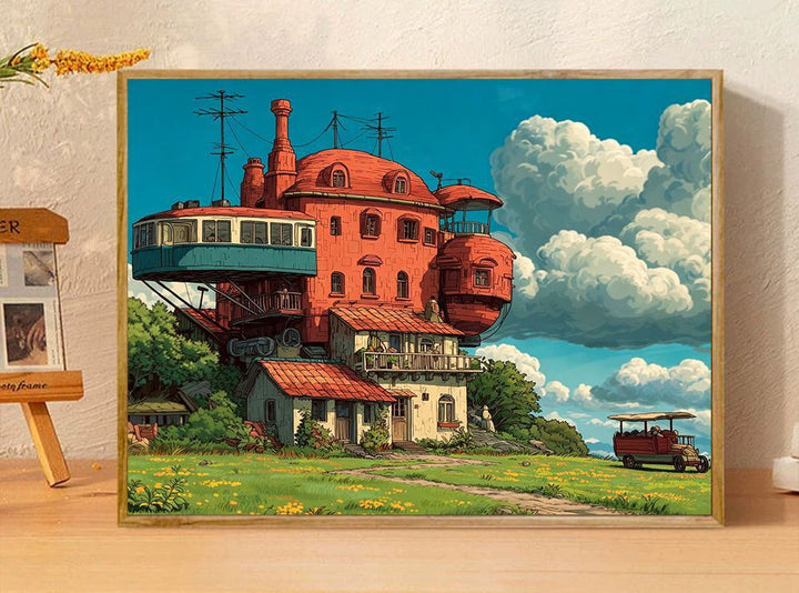 Whimsical Fantasy Illustration Canvas Art Kalsten
