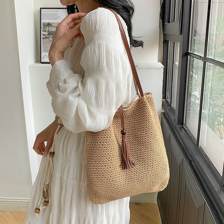Large Handwoven Shopping Bag Kalsten
