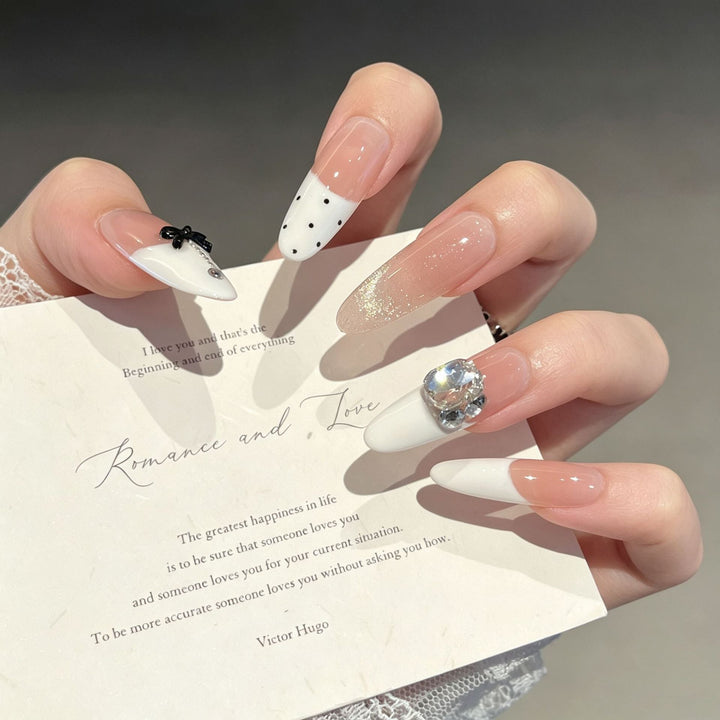 Elegant Long Stiletto Press-On Nail Extensions Kalsten