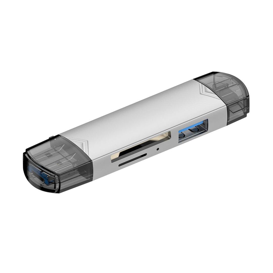 Multi-Format Memory Card Reader with USB-C and USB Compatibility Kalsten