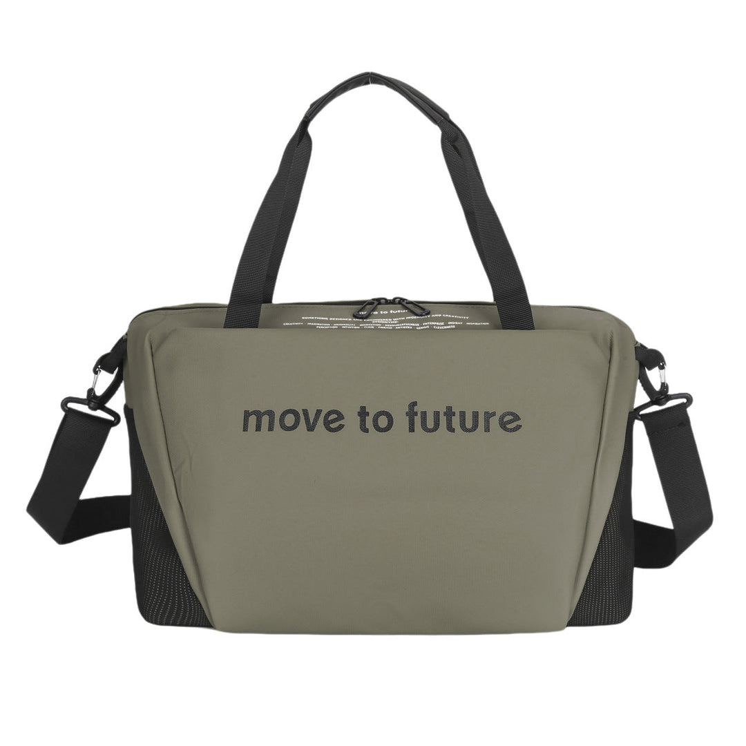 Sporty shoulder bag with innovative carrying system Kalsten