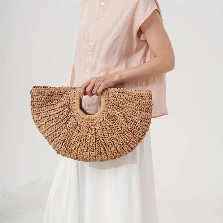 Handcrafted Macrame Bag with Structured Design Kalsten