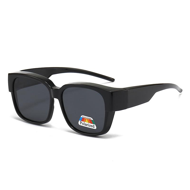 Women's stylish rectangular sunglasses with yellow lenses Kalsten