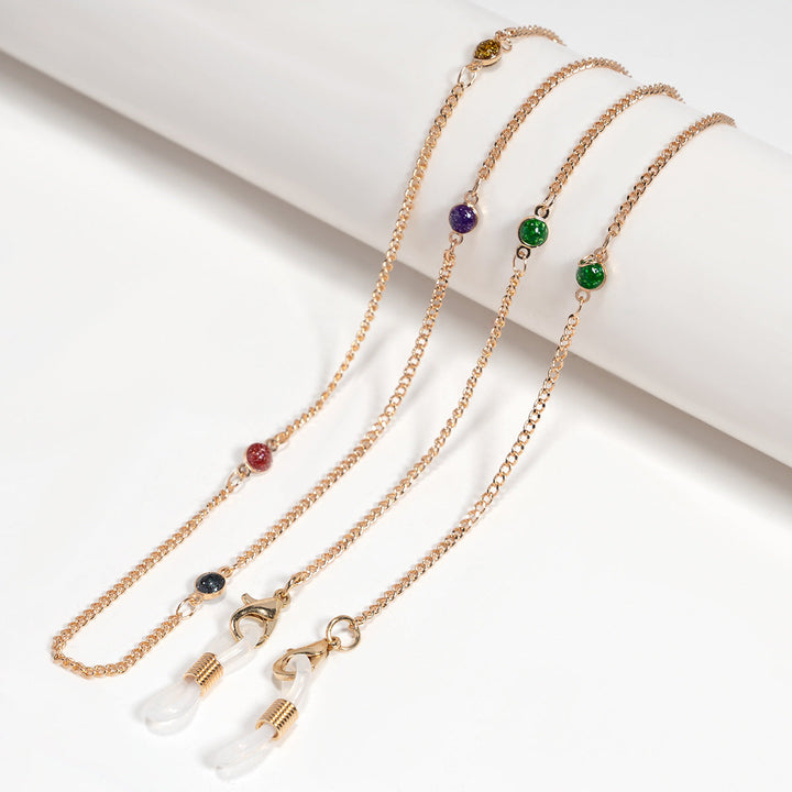 Decorative Eyewear Chain with Colorful Beads Kalsten