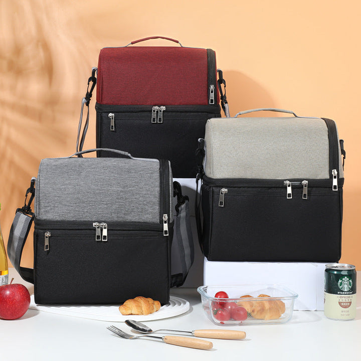 Insulated cooler bag with practical compartments Kalsten