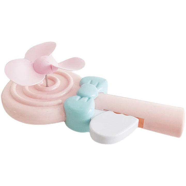 Women's Portable Hand Fan in Candy Shape Design Kalsten