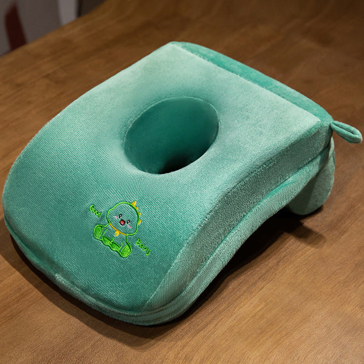 Plush Neck Support Pillow with Ergonomic Cutout Kalsten