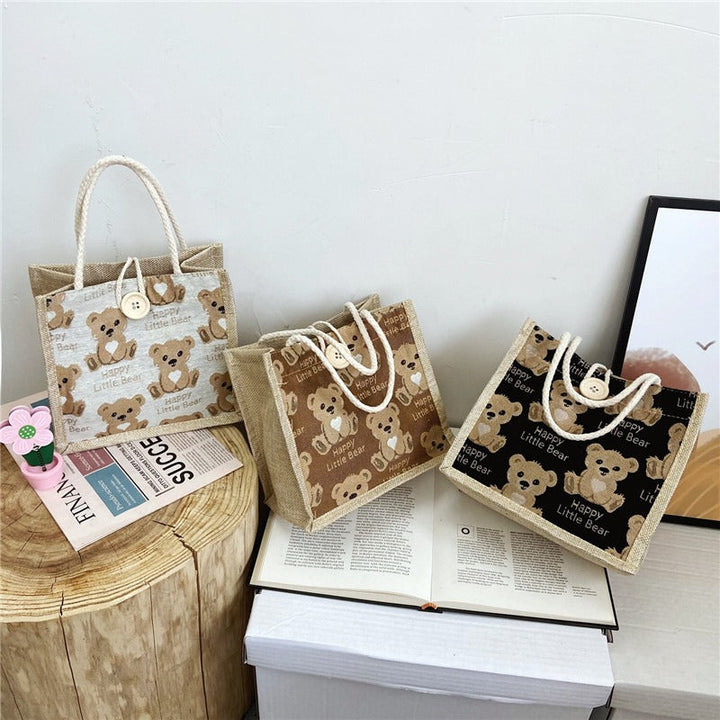 Shoulder bag with sweet bear motif Kalsten