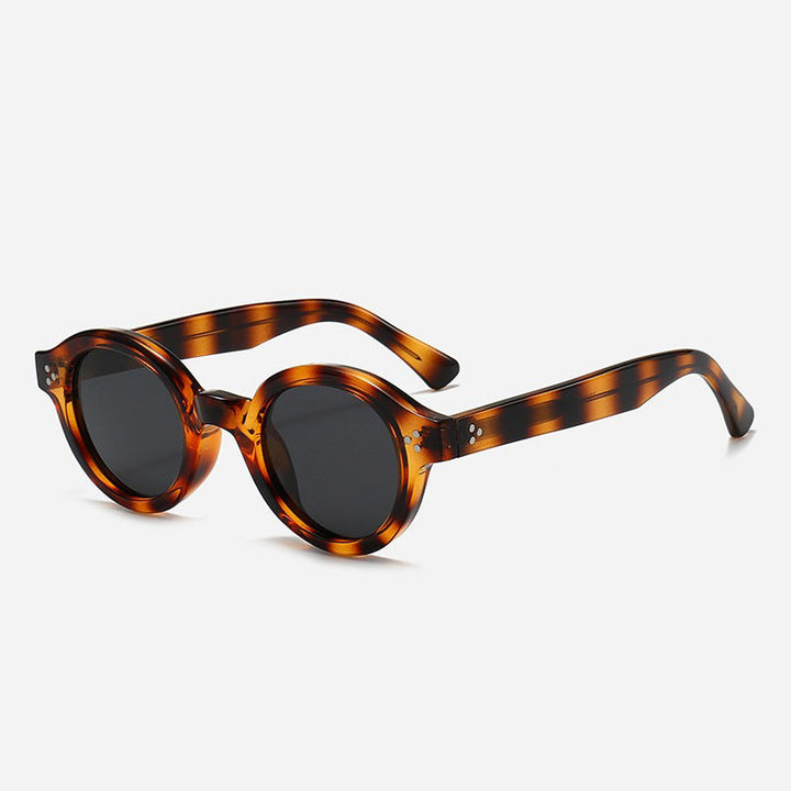 Women's Fashion Round Sunglasses with Stylish Accents Kalsten