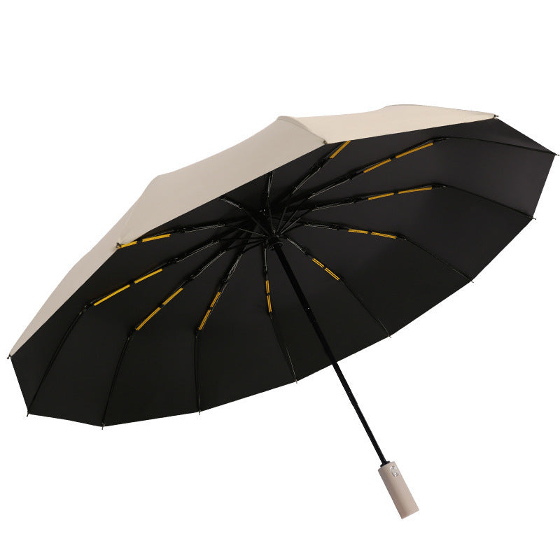 Ladies automatic and wind-resistant folding umbrella Kalsten