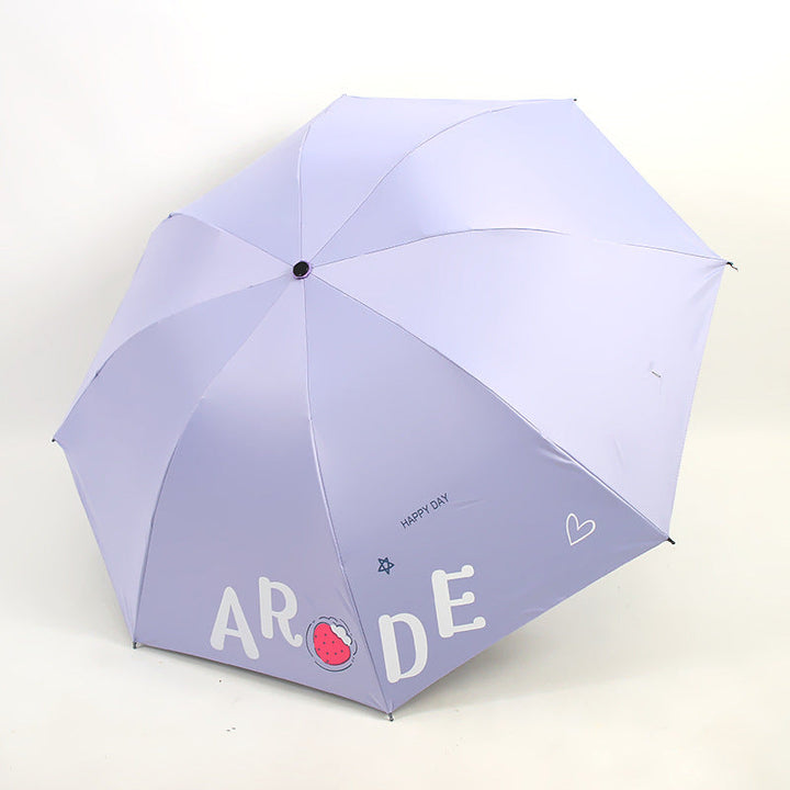 Women's Foldable Umbrella with Cheerful Design Kalsten