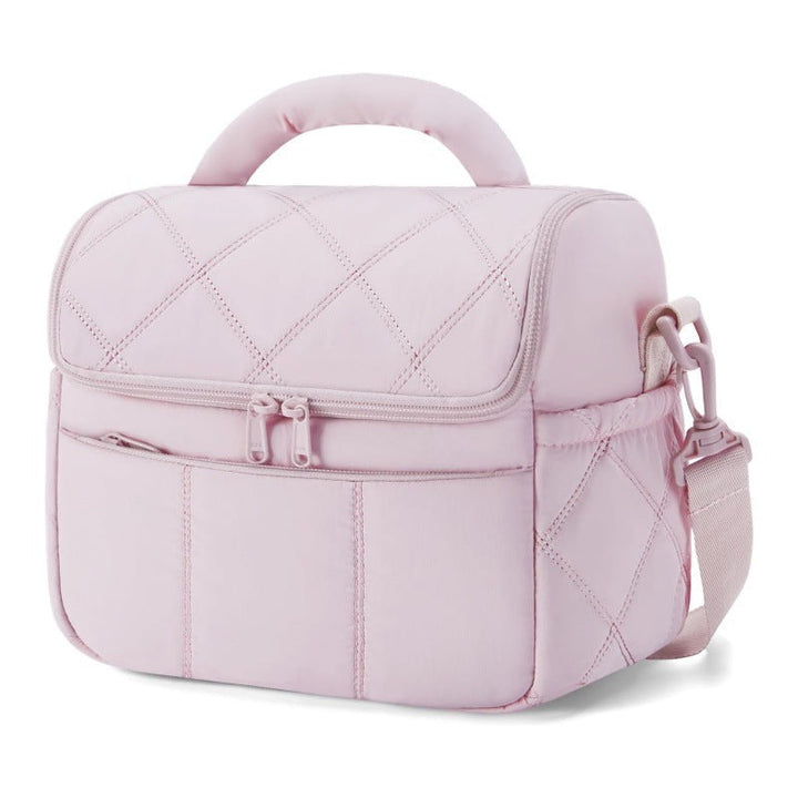 Insulated cosmetic bag with multiple compartments Kalsten