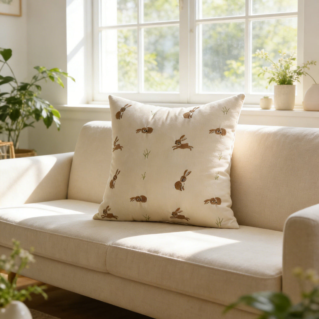 Women's pillowcase with cute bunny motif Kalsten