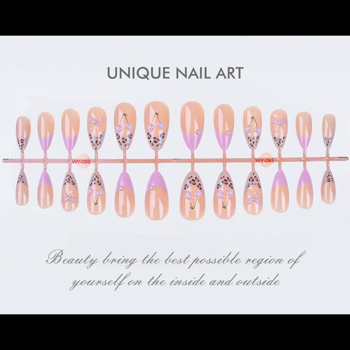 Artistic Press-On Nail Design Set Kalsten