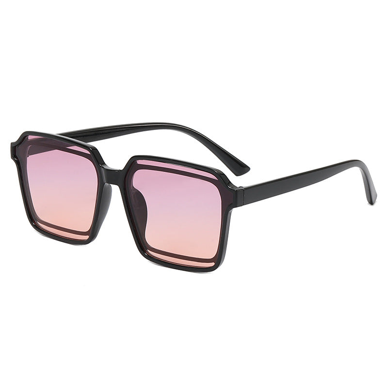 Women elegant square sunglasses with sturdy frame Kalsten