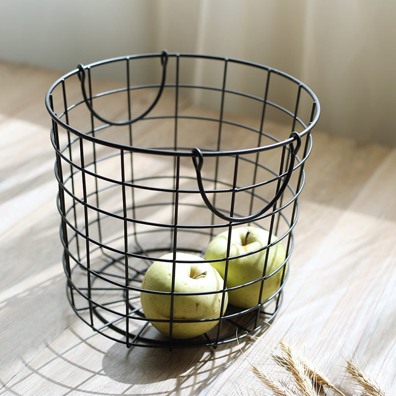 Unisex wire basket with ergonomic carrying lid Kalsten