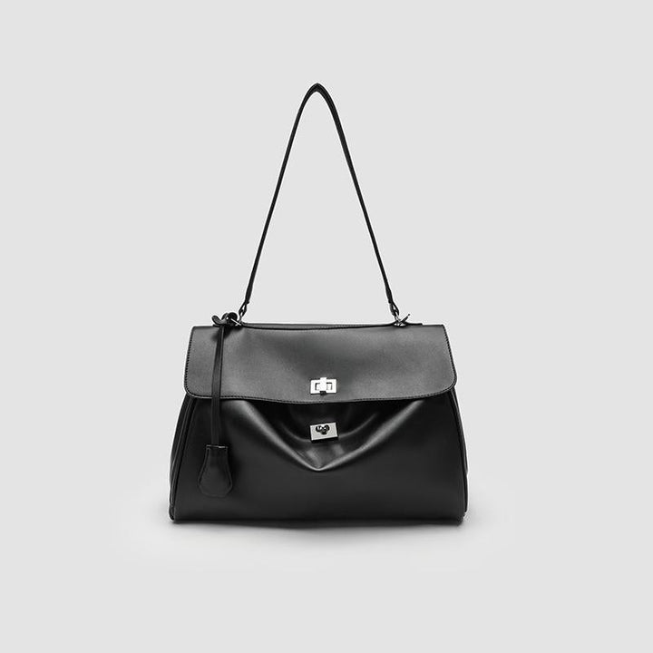Structured Leather Handbag Kalsten