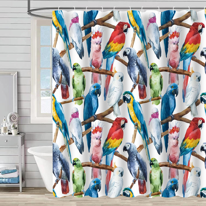Nature-Inspired Shower Curtain Kalsten