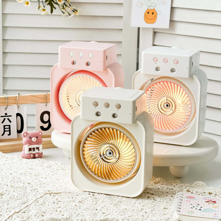 Women Portable Mini Table Fan with USB Connection Kalsten