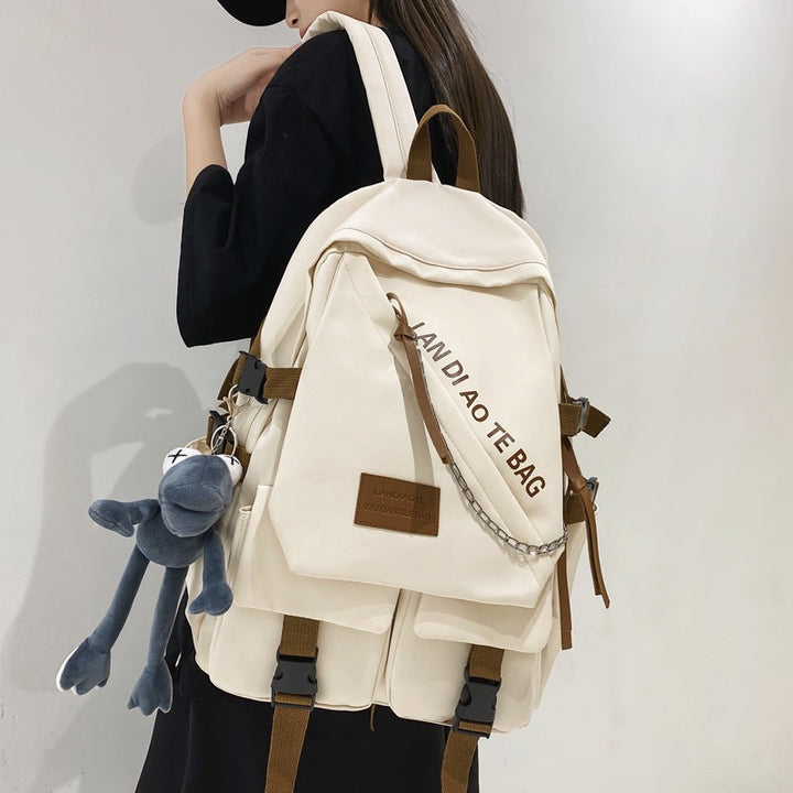 Casual Multi-Pocket School Backpack Kalsten