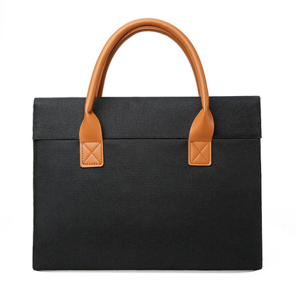 Elegant Structured Professional Tote Bag Acalora