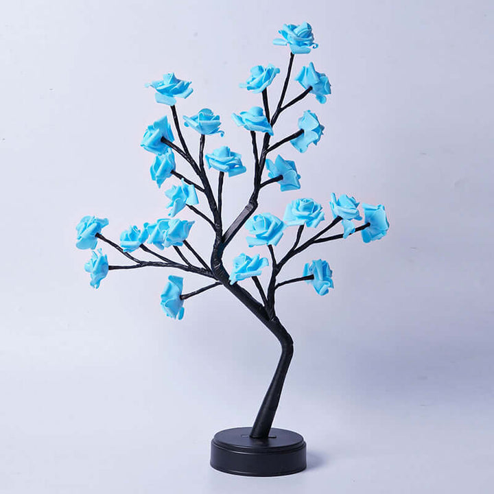 Table Lamp Flower Tree Rose Lamps Fairy Desk Night Lights USB Operated Gifts For Wedding Valentine Christmas Decoration | Kalsten