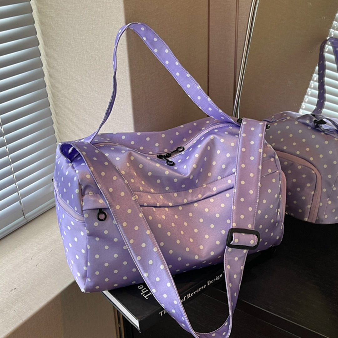 Fashionable sports and travel bag with dotted design Kalsten