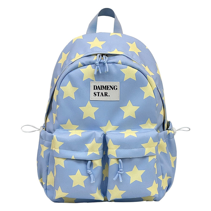 Star-Patterned Casual Backpack Kalsten