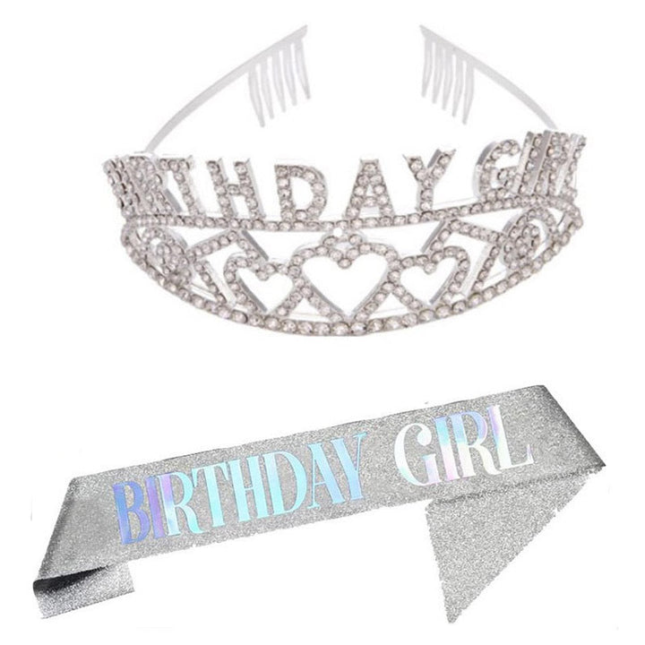 Women's Birthday Crown and Band Kalsten