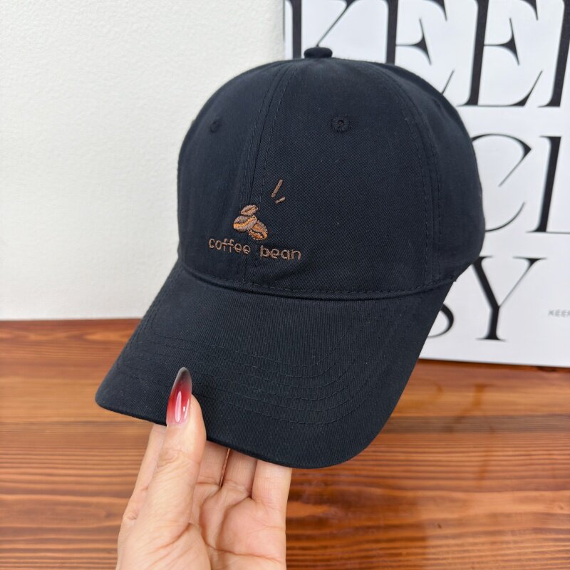 Women's Embroidered Coffee Bean Baseball Cap Kalsten