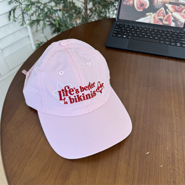 Women's Cotton Baseball Cap with Motivational Quote Kalsten
