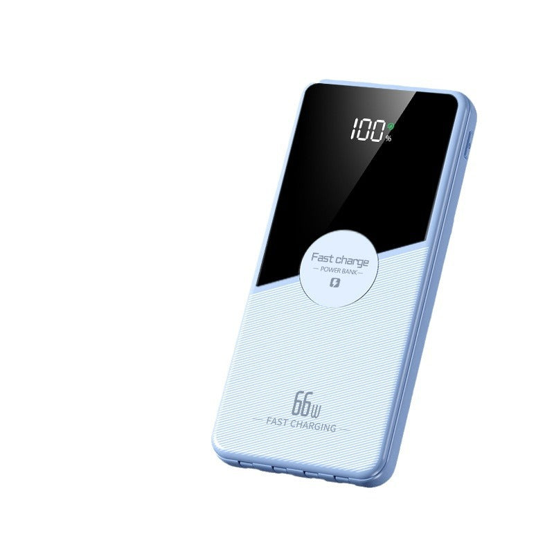 Portable power bank with integrated cables and fast charging function Kalsten